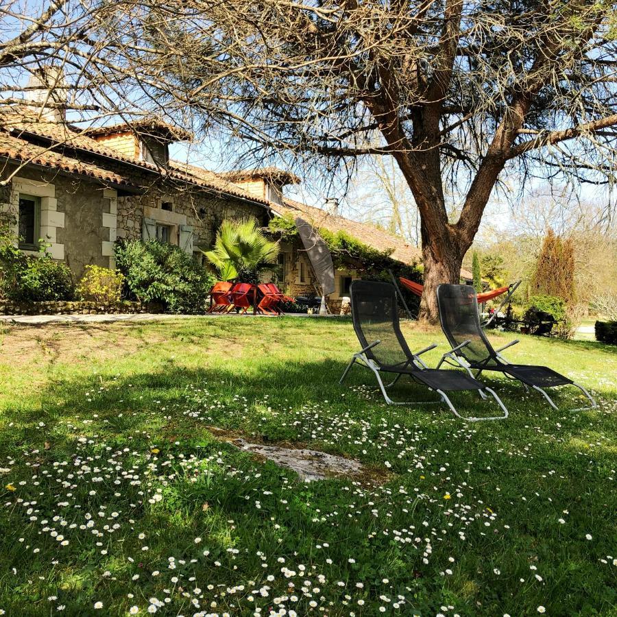 Villa Le Creyssac Saint-Félix-de-Bourdeilles Eksteriør billede